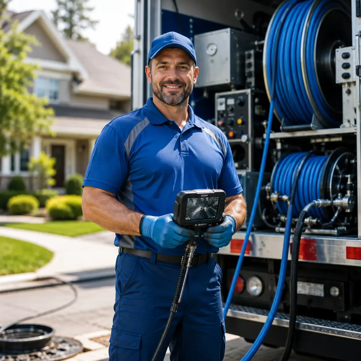 Local outdoor drain cleaning specialists in Riverside, MI